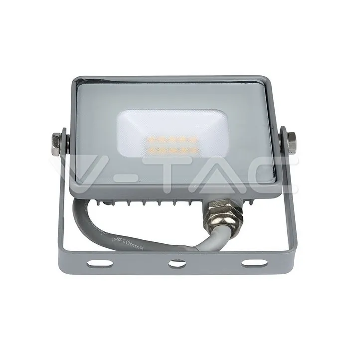 V-TAC VT-432 10W LED Прожектор SAMSUNG Чип SMD Сиво Тяло 6400K