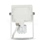 V-TAC VT-433 10W LED Прожектор Сензор SAMSUNG Чип Бяло Тяло 3000K