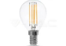 V-TAC VT-4425 LED Крушка 4W Filament E14 P45 Неутрално Бяла Светлина