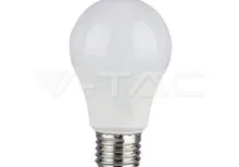V-TAC VT-4449 LED Крушка 9W E27 A60 Термо Пластик 3Степенно Димиране Бяла Светлина