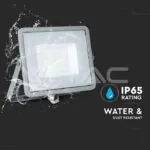 V-TAC VT-465 50W LED Прожектор SAMSUNG Чип SMD Сиво Тяло 6400K