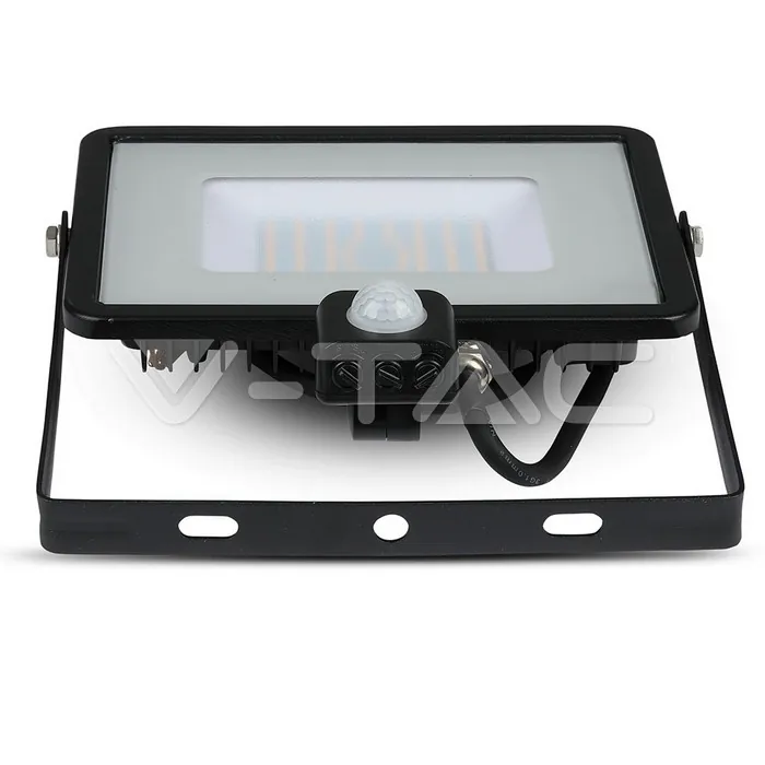 V-TAC VT-471 50W LED Прожектор Сензор SAMSUNG Чип Черно Тяло 6400K
