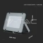V-TAC VT-481 150W LED Прожектор SAMSUNG Чип SMD Сиво Тяло 3000K