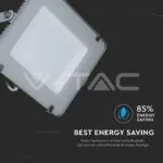 V-TAC VT-481 150W LED Прожектор SAMSUNG Чип SMD Сиво Тяло 3000K