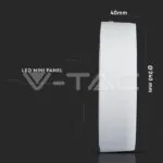 V-TAC VT-4896 18W+3W LED Панел Външен монтаж Кръгъл Модул Топло Светлина