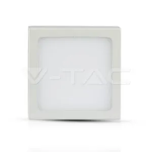 V-TAC VT-4913 12W LED Панел Външен монтаж Premium Квадратен Модул Топло Бяла Светлина