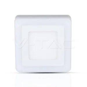 V-TAC VT-4925 12W+3W LED Панел Външен монтаж Квадратен Модул Топло Бяла Светлина