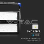 V-TAC VT-497 500W LED Прожектор SAMSUNG Чип Meanwell Драйвер 60°D 4000K