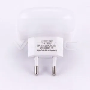 V-TAC VT-507 LED Нощна Лампа за Контакт USB Квадрат 3000K