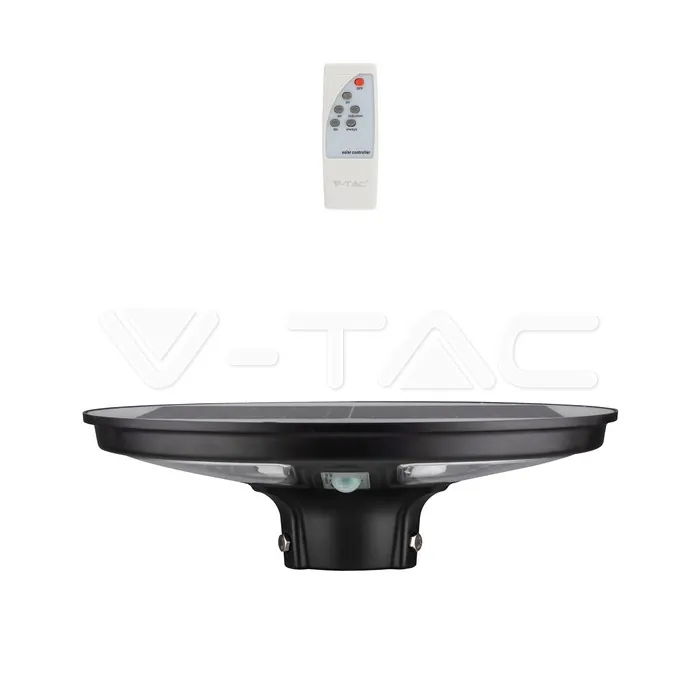 V-TAC VT-5150 LED Соларно Градинско Тяло 7.5W Сензор Дистанционно IP65 4000K