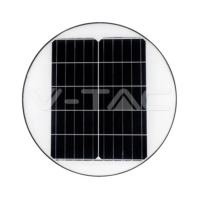 V-TAC VT-5153 LED Соларно Градинско Тяло 10W Сензор Дистанционно IP65 6500K