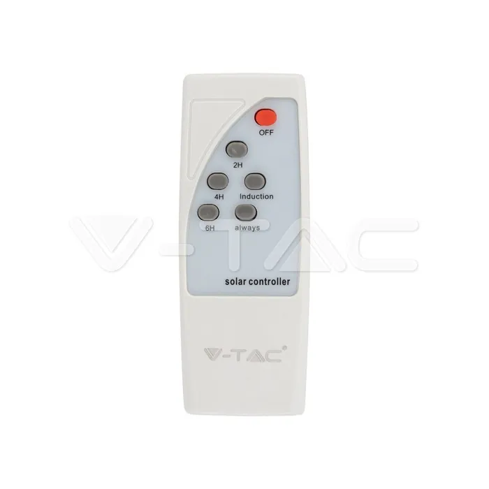V-TAC VT-5153 LED Соларно Градинско Тяло 10W Сензор Дистанционно IP65 6500K