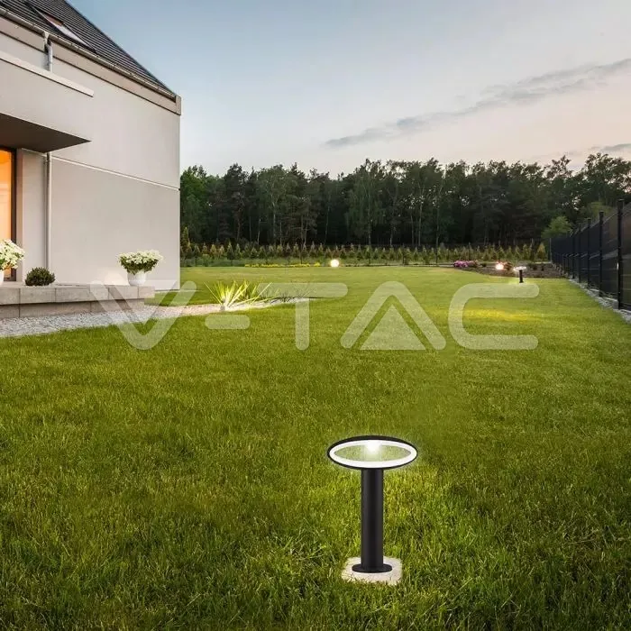 V-TAC VT-5154 9W Наземна Градинска Лампа Тъмно Сиво 3000К IP54