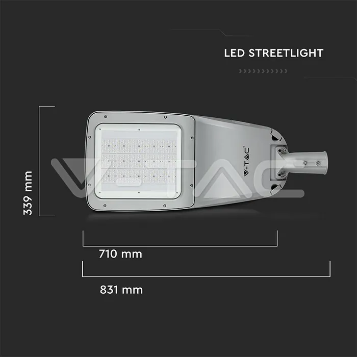 V-TAC VT-543 LED Улична Лампа SAMSUNG Чип 160W 4000K 302Z+ Class II Type 3M Inventonics 0-10V