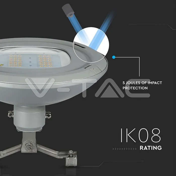 V-TAC VT-545 LED Улична Лампа SAMSUNG Чип 100W 4000K 302Z+ Class II Type 3M Inventonics 0-10V