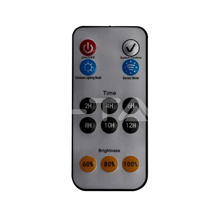 V-TAC VT-5503 40W Улична Лампа Соларна Черно Тяло 4000К 120lm/W