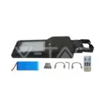 V-TAC VT-5503 40W Улична Лампа Соларна Черно Тяло 4000К 120lm/W