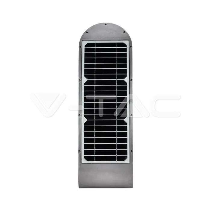 V-TAC VT-5505 LED Соларно Градинско Тяло 20W PIR Сензор Дистанционно 4000К