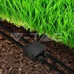 V-TAC VT-5982 Влагозащитена Кутия Черна 4х8-12мм IP68