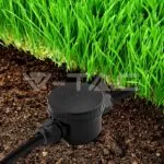 V-TAC VT-5987 Влагозащитена Кутия Черна 3х5-9мм IP66