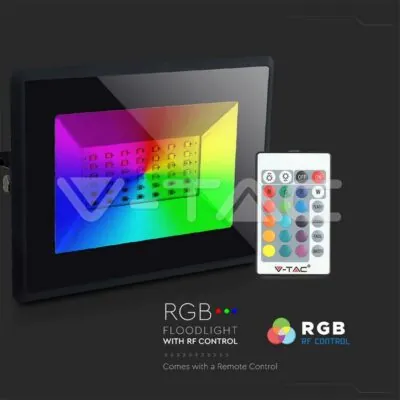 V-TAC VT-5995 30W LED Прожектор RGB Дистанционно