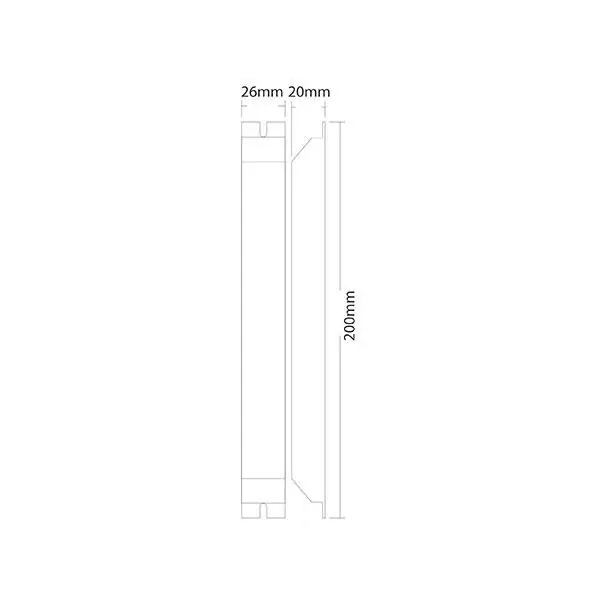 Vito 6000010 Захранване за луминисцентни лампи Баласт EB110 1x10W 1xT8 IP20 10W 220V