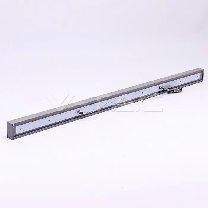 V-TAC VT-607 LED Линейно   SAMSUNG Чип 60W Висящо Без Свързване Сиво 4000K