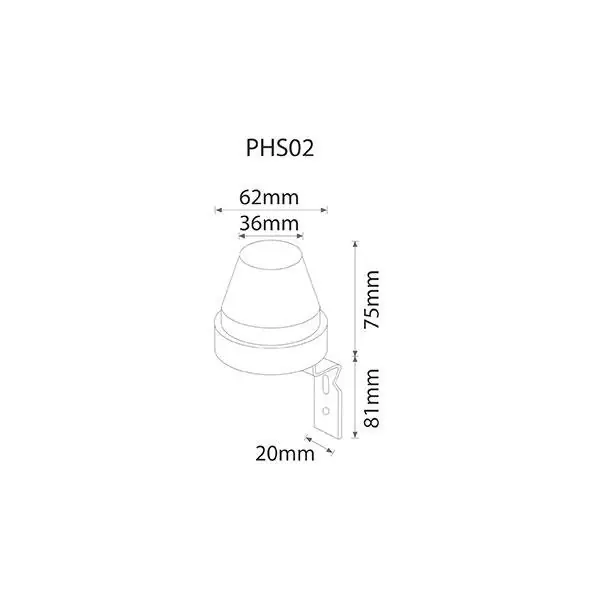 VITO 6100020 PHOTOSENSOR 2000W 10A PHS02