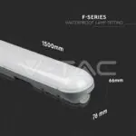 V-TAC VT-6184 LED Водозащитено тяло PC/PC 1500мм 48W Неутрално Бяла Светлина