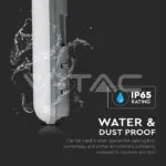 V-TAC VT-6184 LED Водозащитено тяло PC/PC 1500мм 48W Неутрално Бяла Светлина
