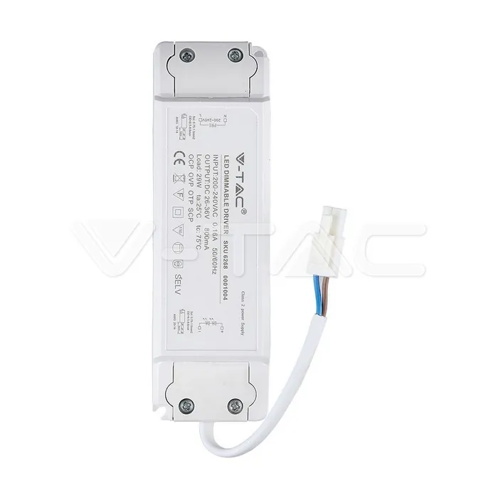V-TAC VT-6268 29W Димируем Драйвер 5 г. Гаранция A++