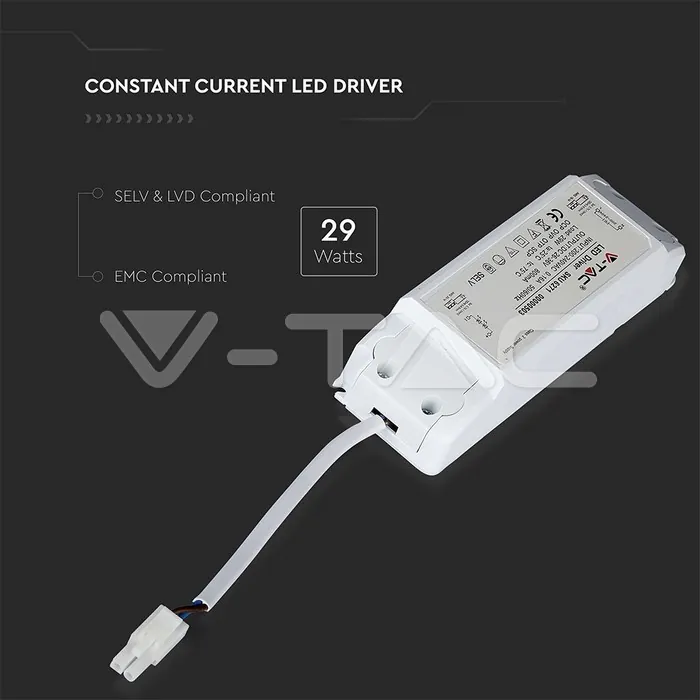 V-TAC VT-6271 29W Flicker Free Драйвер 5 г. Гаранция A++