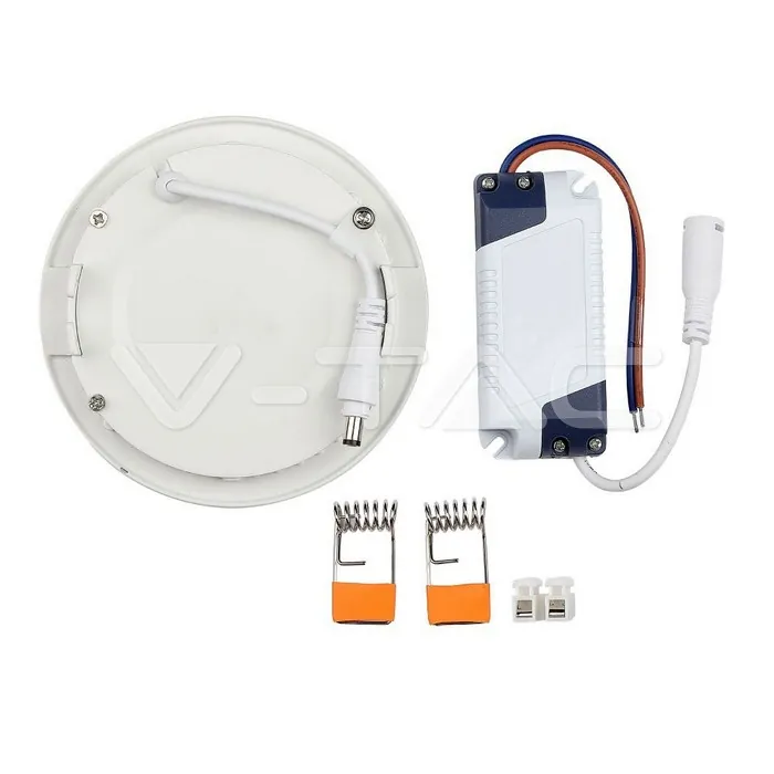 V-TAC VT-6424 22W LED Slim Панел Бяла светлина Кръг