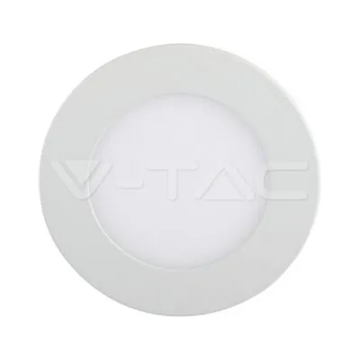 V-TAC VT-6422 22W LED Slim Панел Топло бяла светлина Кръг