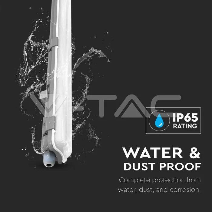 V-TAC VT-6459 LED Водозащитено тяло 120cm 18W 4000K