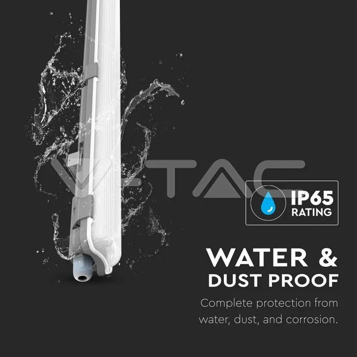 V-TAC VT-6463 LED Водозащитено тяло 60cm 10W 4000K
