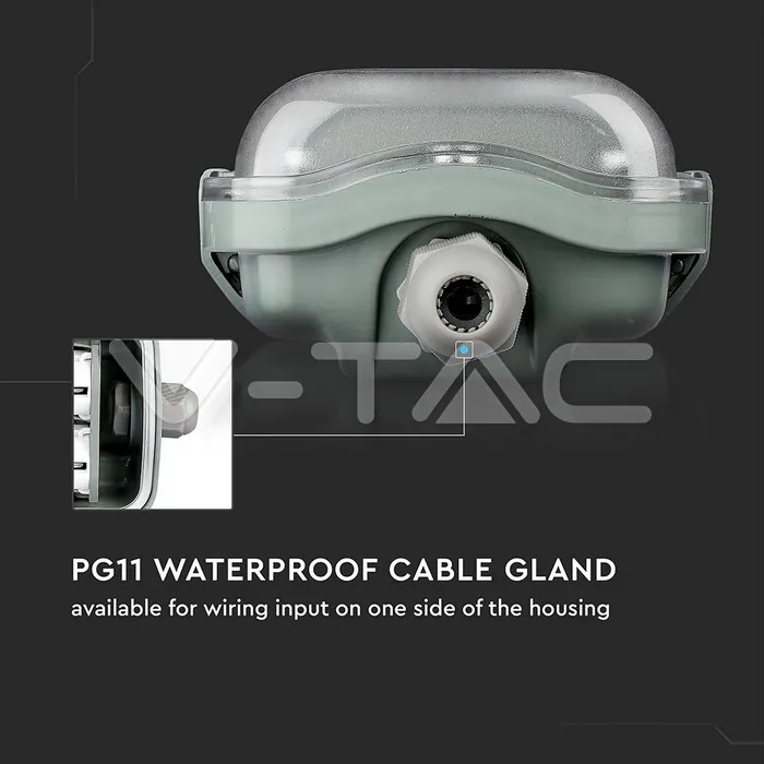 V-TAC VT-6465 LED Водозащитено тяло 60cm 2 x 10W 4000K