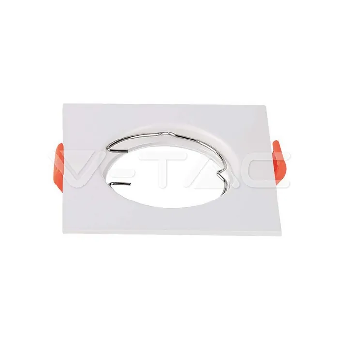 V-TAC VT-6642 GU10 Корпус Квадрат Бял