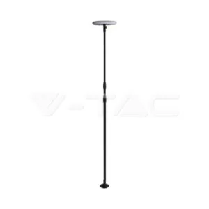 V-TAC VT-6669 8W LED Соларно Градински Тяло Черно Бяло Тяло 4000K
