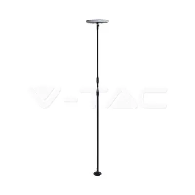 V-TAC VT-6670 8W LED Соларно Градински Тяло Черно Бяло Тяло 3000K