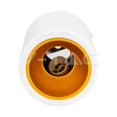 V-TAC VT-6690 Външен Корпус GU10 Кръг Бял