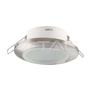 V-TAC VT-6700 GU10 Корпус Кръг Сатен Никел