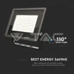 V-TAC VT-6722 100W LED Прожектор Черно Тяло 4000K