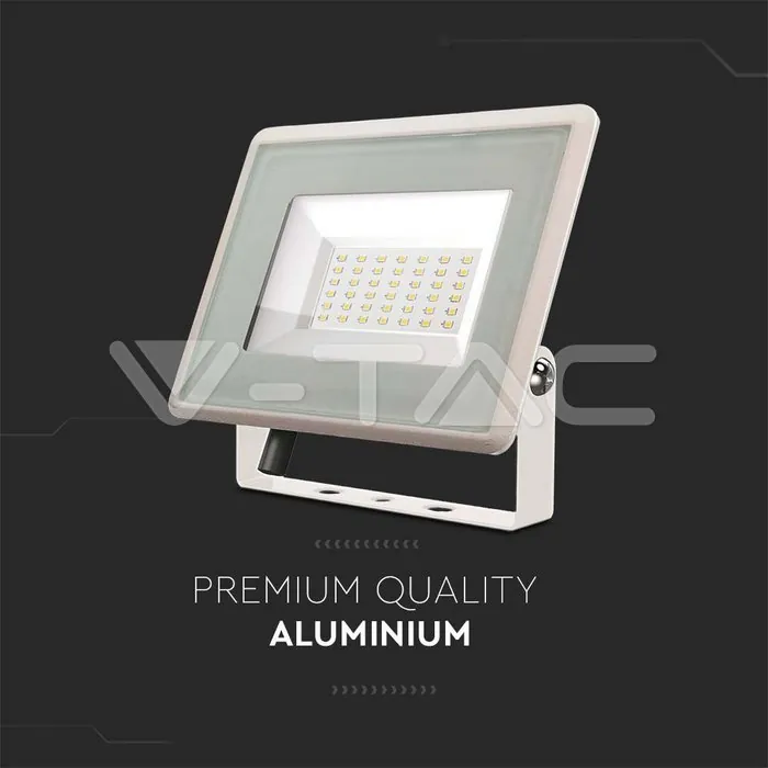 V-TAC VT-6746 30W LED Прожектор Бяло Тяло 3000K