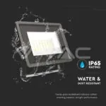 V-TAC VT-6751 50W LED Прожектор Черно Тяло 6500K
