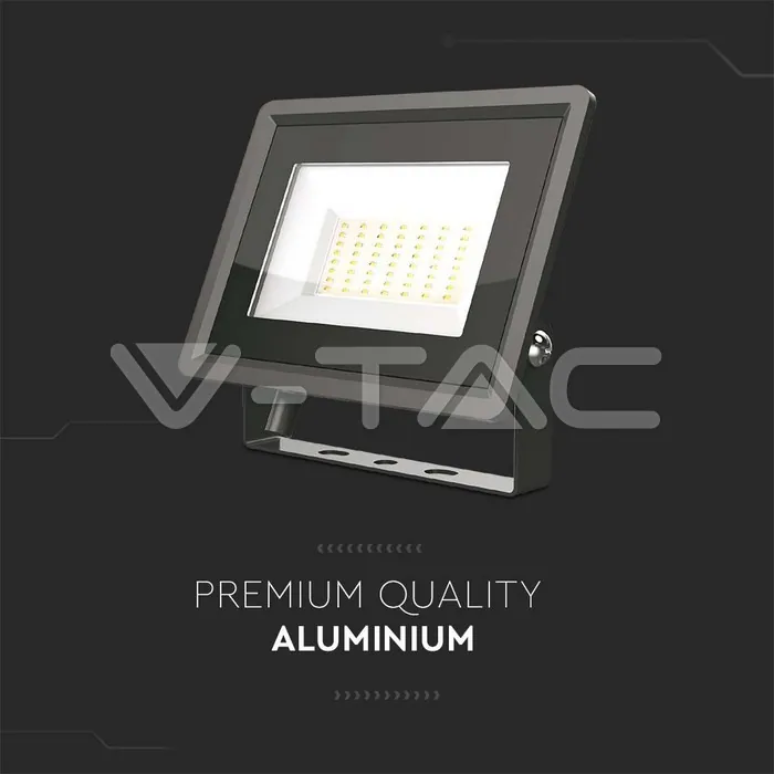 V-TAC VT-6751 50W LED Прожектор Черно Тяло 6500K