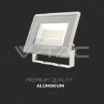 V-TAC VT-6754 50W LED Прожектор Бяло Тяло 6500K