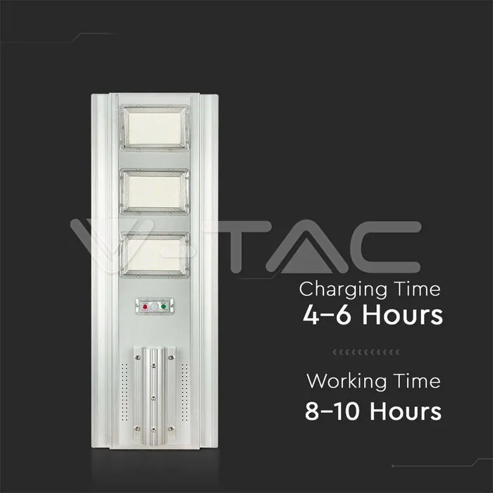 V-TAC VT-6758 40W Улична Лампа Соларна 6400К
