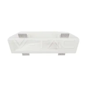V-TAC VT-6774 GU10 Гипсова Отливка Надолу Бяла