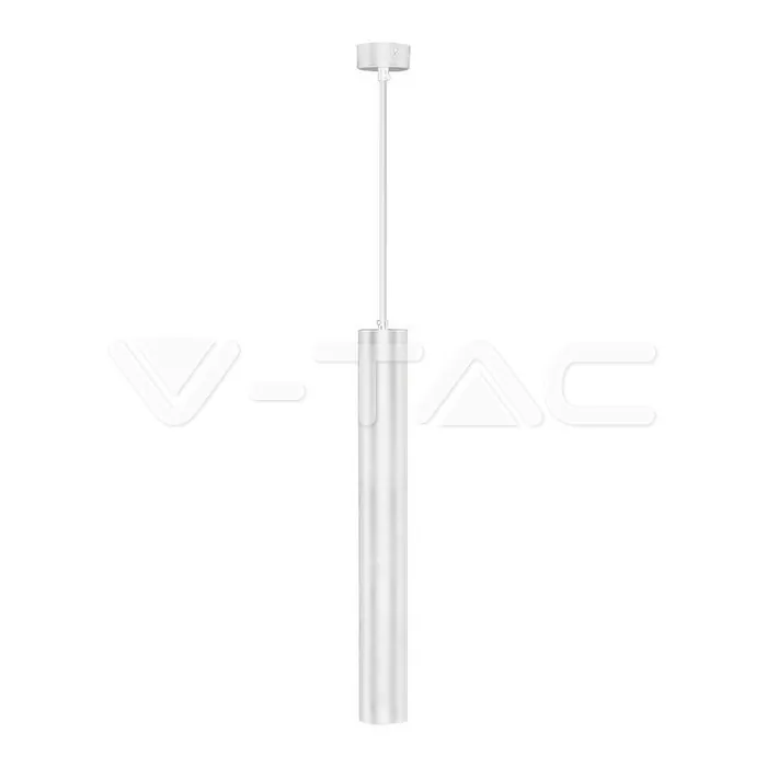 V-TAC VT-6780 1*GU10 Корпус Пендел Бял D:60*500MM